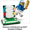 LEGO Editions FIFA World Cup Official Trophy Building Set – Kit for Display in Bedroom, Home Office, Book Shelf – Soccer Fans Collectible – W/World Cup 2026 Minifigure – Gift for Birthdays – 43020