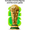 LEGO Editions FIFA World Cup Official Trophy Building Set – Kit for Display in Bedroom, Home Office, Book Shelf – Soccer Fans Collectible – W/World Cup 2026 Minifigure – Gift for Birthdays – 43020