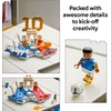 LEGO Editions Kylian Mbappé – Soccer Highlights – Building Set for Boys & Girls, Ages 10+ – Collectible Soccer Gift with Plaque – Kids Bedroom or Shelf Decor – 43013