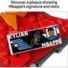 LEGO Editions Kylian Mbappé – Soccer Highlights – Building Set for Boys & Girls, Ages 10+ – Collectible Soccer Gift with Plaque – Kids Bedroom or Shelf Decor – 43013