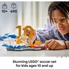 LEGO Editions Kylian Mbappé – Soccer Highlights – Building Set for Boys & Girls, Ages 10+ – Collectible Soccer Gift with Plaque – Kids Bedroom or Shelf Decor – 43013