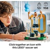 LEGO Editions Lionel Messi – Collector’s Set Co-Pack – Building Toy for Kids – Soccer Collectible – Sports Décor for Boys & Girls, Ages 12+ – Gift Idea for Soccer Fans – 66818