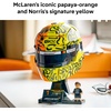 LEGO Editions McLaren MasterCard F1 Team Lando Norris Helmet – Building Set for Adults, Ages 18+ – F1 Bedroom, Office or Shelf Decor for Fans – Gift for Men & Women – 43023