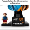 LEGO Editions McLaren MasterCard F1 Team Oscar Piastri Helmet – Building Set for Teens, Ages 14+ – F1 Bedroom, Office or Shelf Decor for Fans – Gift for Teenage Boys & Girls – 43017