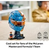 LEGO Editions McLaren MasterCard F1 Team Oscar Piastri Helmet – Building Set for Teens, Ages 14+ – F1 Bedroom, Office or Shelf Decor for Fans – Gift for Teenage Boys & Girls – 43017