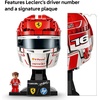 LEGO Editions Scuderia Ferrari HP Charles Leclerc Helmet – Building Set for Teens, Ages 14+ – Collectible F1 Display – Bedroom or Home Office Decor – Gift for Formula 1 Fans – 43014