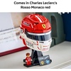 LEGO Editions Scuderia Ferrari HP Charles Leclerc Helmet – Building Set for Teens, Ages 14+ – Collectible F1 Display – Bedroom or Home Office Decor – Gift for Formula 1 Fans – 43014
