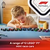 LEGO F1 Collectible Race Cars, 6 Pack – Building Set for Boys & Girls, Ages 6+ – Birthday Party Favor or Gift – Mystery Box W/Surprise F1 Car Toys – Travel Toys for Kids – 66796