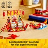 LEGO Festival Calendar – Lunar New Year Building Toy for Kids, Boys and Girls, Ages 10+ – Dragon Boat Festival Learning & Educational Toy – with Calendar for Holiday Decorations – 40678