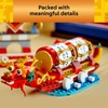 LEGO Festival Calendar – Lunar New Year Building Toy for Kids, Boys and Girls, Ages 10+ – Dragon Boat Festival Learning & Educational Toy – with Calendar for Holiday Decorations – 40678