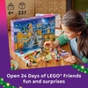 LEGO Friends Advent Calendar 2025 Building Toy – Holiday Countdown Set for Girls & Boys, Ages 6+ – 24 Buildable Surprises, 5 Minidolls & 5 Pets – Kids Gift Idea for Christmas – 42668