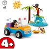 LEGO Friends Beach Buggy Fun 41725 Building Toy Set, Creative Fun for Toddlers Ages 4+, with 2 Mini-Dolls, Pet Dog and Dolphin Figures, a Beach Buggy Toy Car and Accessories