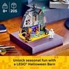 LEGO Halloween Barn Building Toy – Room Decor & Pretend Play Set for Boys & Girls, Ages 9+ – Halloween Toys & Crafts for Kids – Gift Idea – W/Scary Skeleton Minifigure – 40721