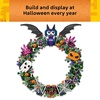LEGO Halloween Wreath 40825 | Building Toys for Boys & Girls, Ages 12+, Halloween Decor & Craft, W/ String to Hang, 617 pieces, Gift for Kids