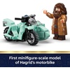 LEGO Harry Potter Hagrid & Harry’s Privet Drive Escape Building Toy for Boys & Girls – Pretend Play Set for Kids, Ages 8+ – W/Mini Hagrid’s Motorcycle & 4 Minifigures – Gift for Birthdays – 76459