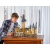 LEGO Harry Potter Hogwarts Castle 71043 Building Set – Model Kit with Minifigures, Featuring Wand, Boats, and Spider Figure, Gryffindor and Hufflepuff Accessories, Collectible for Adults and Teens(Standard)