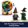 LEGO Harry Potter Hogwarts Castle: Sorting Hat Ceremony Building Toy for Boys, Girls – Pretend Play Set for Kids, Ages 7+ – W/4 Minifigures & Cat Patronus Toy Figure – Gift Idea for Birthdays – 76460