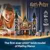 LEGO Harry Potter Malfoy Manor 76453 | Building Toy, Girls & Boys, Ages 10+, Collectible Harry Potter Display Set, 9 Minifigures, Gift for Birthdays, 1,601 pcs