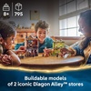 LEGO Harry Potter Quality Quidditch Supplies & Ice Cream Parlour – Kids Toy – Diagon Alley Building Set for Boys and Girls 8+ – Harry Potter Collectible – Gift Idea for Birthdays – 76452