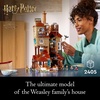 LEGO Harry Potter The Burrow Building Sets for Adults – Collectible Harry Potter Weasley House Kits with 10 Minifigures – Gifts for Men and Women, Fans – 76437