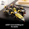 LEGO Icons Blacktron Renegade – DIY Kit for Adults 18+ – Building Blocks for Men and Women – Collectible Set for Adult Fans – Creative Gift Idea for Birthdays – 10355