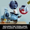LEGO Icons Vespa 125 Model Building Kit – Vintage Italian Scooter DIY Craft Kit for Adults, Ages 18+ – Gift for Birthdays – Includes Kickstand for Easy Display – 10298(Large)