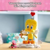 LEGO Looney Tunes Sweetheart Tweety Bird Building Toy for Adults & Kids – Tweety Figure W/Display Pedestal & Accessories for Girls & Boys, Ages 12+ – Gift for Looney Tunes Fans – 40824