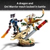 LEGO NINJAGO Battle at the Dragon’s Blade 71871 | Collectible Building Toy for Boys & Girls, Ages 9+, Display Set for Bedroom or Desk, 4 Minifigures, 1,016 pieces, Gift Ideas