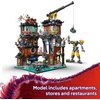 LEGO NINJAGO City Workshops Building Toy – Ninja Set for Boys & Girls, Ages 14+ – Gift for Teens – Includes 10 Minifigures and a Mech – for Play and Display – 71837