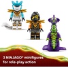 LEGO NINJAGO Cole’s Mission Mech & Dragon Zane Building Toy for Boys, Girls & Kids, Ages 7+ – Poseable Mech W/Cole, Acid Monster, & Zane Minifigures for Pretend Play – Gift Idea for Birthdays – 71854
