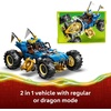 LEGO NINJAGO Jay’s Transforming Car Building Toy for Boys & Girls – Toy Car W/2 Play Modes for Kids, Ages 8+ – W/Jay, NYA, Dragon Form Kai, & 2 More Minifigures – Gift Idea for Birthdays – 71856