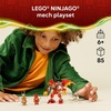 LEGO NINJAGO Kai’s Dragon Mech Battle Pack Building Toy for Boys, Girls, & Kids, Ages 6+ – Poseable Dragon Figure & 3 Character Minifigures for Pretend Play – Gift Idea for Birthdays – 71851
