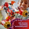 LEGO NINJAGO Kai’s Mech Storm Rider Action Figure – Pretend Play Building Toy for Boys and Girls, Ages 7+ – Ninja Toy for Kids with 3 Minifigures – Gift Idea for Birthdays – 71830