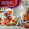 LEGO NINJAGO Kai’s Mech Storm Rider Action Figure – Pretend Play Building Toy for Boys and Girls, Ages 7+ – Ninja Toy for Kids with 3 Minifigures – Gift Idea for Birthdays – 71830