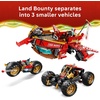 LEGO NINJAGO Land Bounty 71869 | Building Toys for Boys & Girls, Ages 9+, 3 Toy Vehicles Set, Pretend Play, 6 Minifigures, 1,214 pieces, Gift Idea
