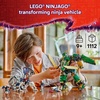 LEGO NINJAGO Lloyd’s Jet Mech Building Toy – Model Building Kit for Boys & Girls, Ages 9+ – Transforming Playset for Kids W/ 5 Ninja Toy Minifigures – Dragons Rising Gift Idea for Birthdays – 71845