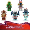 LEGO NINJAGO Lloyd’s Jet Mech Building Toy – Model Building Kit for Boys & Girls, Ages 9+ – Transforming Playset for Kids W/ 5 Ninja Toy Minifigures – Dragons Rising Gift Idea for Birthdays – 71845