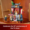 LEGO NINJAGO Ninja Character Display 15th Anniversary Building Toy for Kids, Ages 14+ – Ninja Playset W/Elemental Master of Lightning + 7 Minifigures – Gift Idea for Teen Boys & Girls – 71866