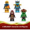 LEGO NINJAGO Ninja Dragon Riyu’s Battle Building Toy for Boys & Girls – Ninja Poseable Dragon Toy Playset for Kids, Ages 7+ – Includes 4 Minifigures for Pretend Play – Gift Idea for Birthdays – 71855