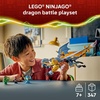 LEGO NINJAGO Ninja Dragon Riyu’s Battle Building Toy for Boys & Girls – Ninja Poseable Dragon Toy Playset for Kids, Ages 7+ – Includes 4 Minifigures for Pretend Play – Gift Idea for Birthdays – 71855
