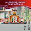 LEGO NINJAGO Ninja Spinjitzu Temple Building Toy Playset – Pretend Play Preschool Ninja Toy for Kids, Boys and Girls, Ages 4+ – with 4 Minifigures – Gift Idea for Birthdays – 71831
