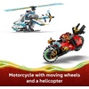 LEGO NINJAGO Ninja Vehicle Tree House Battle Building Toy for Boys, Girls, & Kids, Ages 7+ – Ninja Playset W/5 Minifigures, Motorcycle & Helicopter Toys – Gift Idea for Birthdays – 71857