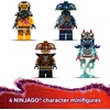 LEGO NINJAGO Rogue’s Mech Dragon Rider Building Toy – Dragons Rising Play Set & 4 Ninja Toy Minifigures for Boys & Girls, Ages 8+ – 2 Ways to Build & Play – Gift Idea for Birthdays – 71843