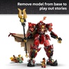 LEGO NINJAGO The Fire Knight Mech Building Set – Model Kit with Kai Minifigure from Legends Monstrosity – Teen Room Decor – Gift for Teenage Boys and Girls, Ages 14+ – 71846