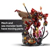 LEGO NINJAGO The Fire Knight Mech Building Set – Model Kit with Kai Minifigure from Legends Monstrosity – Teen Room Decor – Gift for Teenage Boys and Girls, Ages 14+ – 71846