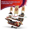 LEGO NINJAGO The Temple Bounty Building Toy – Multi-Level Boat W/6 Ninja Toy Minifigures for Kids, Ages 14+ – Model Building Kit with Display Stand – Dragons Rising Gift for Teen Boys & Girls – 71848