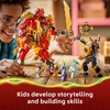 LEGO NINJAGO Wyldfyre’s Transforming Dragon Mech 71868 | Building Toys for Boys & Girls, Ages 9+, Mech Action Figure & Dragon Toy, Pretend Play, 6 Minifigures, 821 pieces, Gift Idea