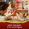 LEGO NINJAGO Wyldfyre’s Transforming Dragon Mech 71868 | Building Toys for Boys & Girls, Ages 9+, Mech Action Figure & Dragon Toy, Pretend Play, 6 Minifigures, 821 pieces, Gift Idea