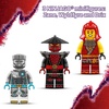 LEGO NINJAGO Zane’s Battle Suit Mech Ninja Toy – Building Toy for Pretend Play for Kids, Boys and Girls, Ages 6+ – with 3 Minifigures – Gift Idea for Birthdays – 71827