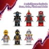 LEGO NINJAGO Zane’s Ultra Combiner Mech Ninja Toy – Pretend Play 4-in-1 Building Toy Set for Kids, Boys and Girls, Ages 9+ – with 6 Minifigures – Gift Idea for Birthdays – 71834